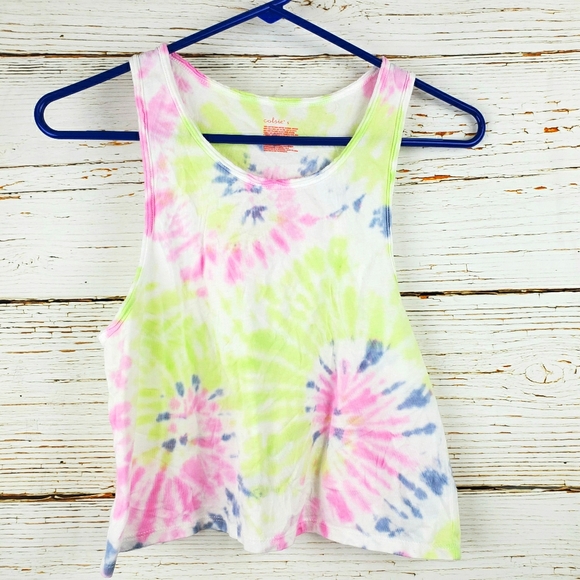 Colsie Tops - NWT Colsie Tie Dyed Tank Top
